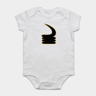 Akoben | Adinkra Symbol | African | African American | Black Lives Baby Bodysuit